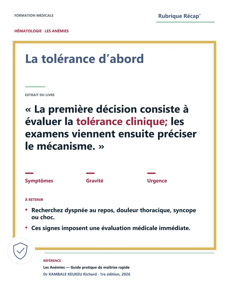 La tolérance d’abord