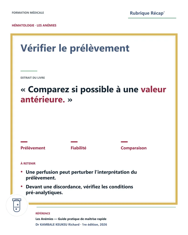 Vérifier le prélèvement