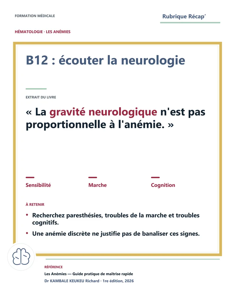 B12 : écouter la neurologie