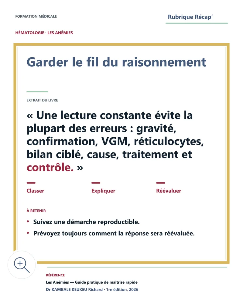 Garder le fil du raisonnement