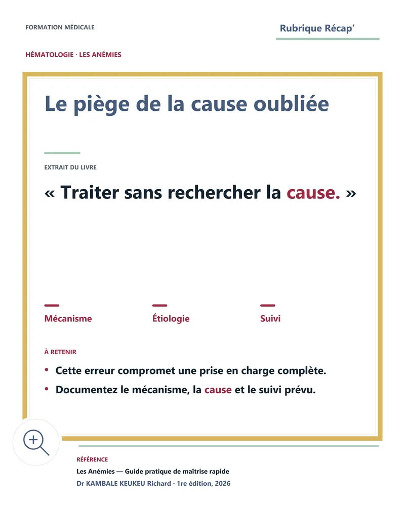 Le piège de la cause oubliée
