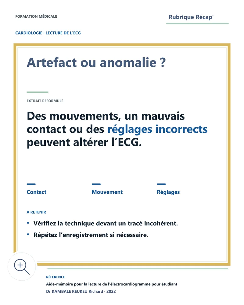 Artefact ou anomalie ?