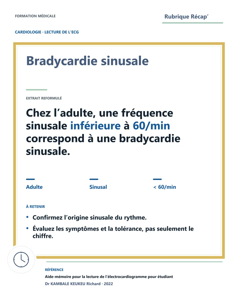 Bradycardie sinusale