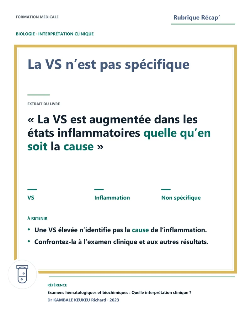 La VS n’est pas spécifique