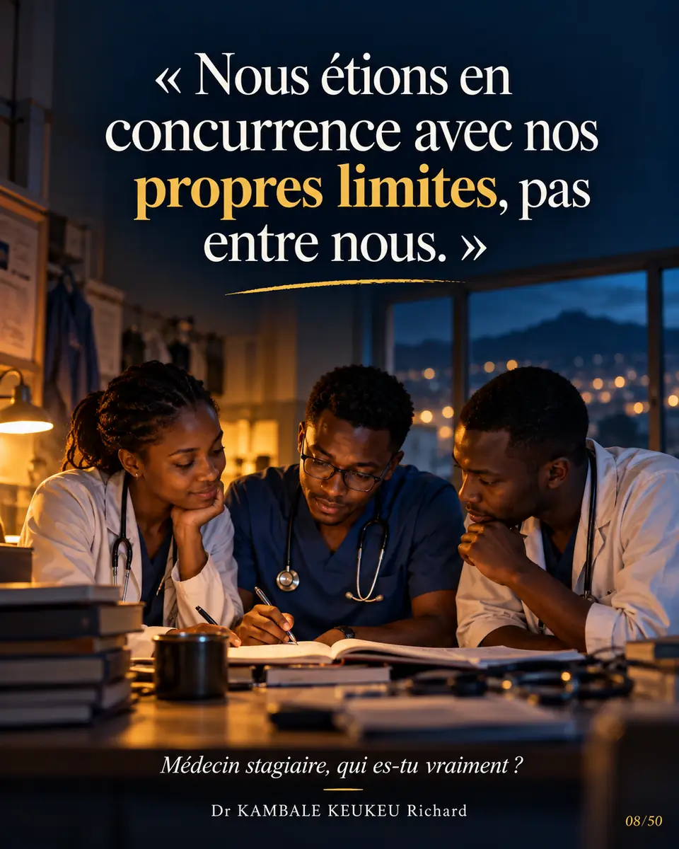 Nous étions en concurrence avec nos propres limites, pas entre nous.