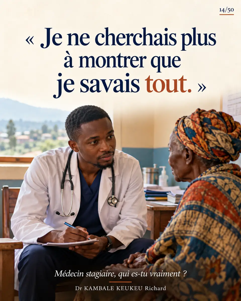 Je ne cherchais plus à montrer que je savais tout.