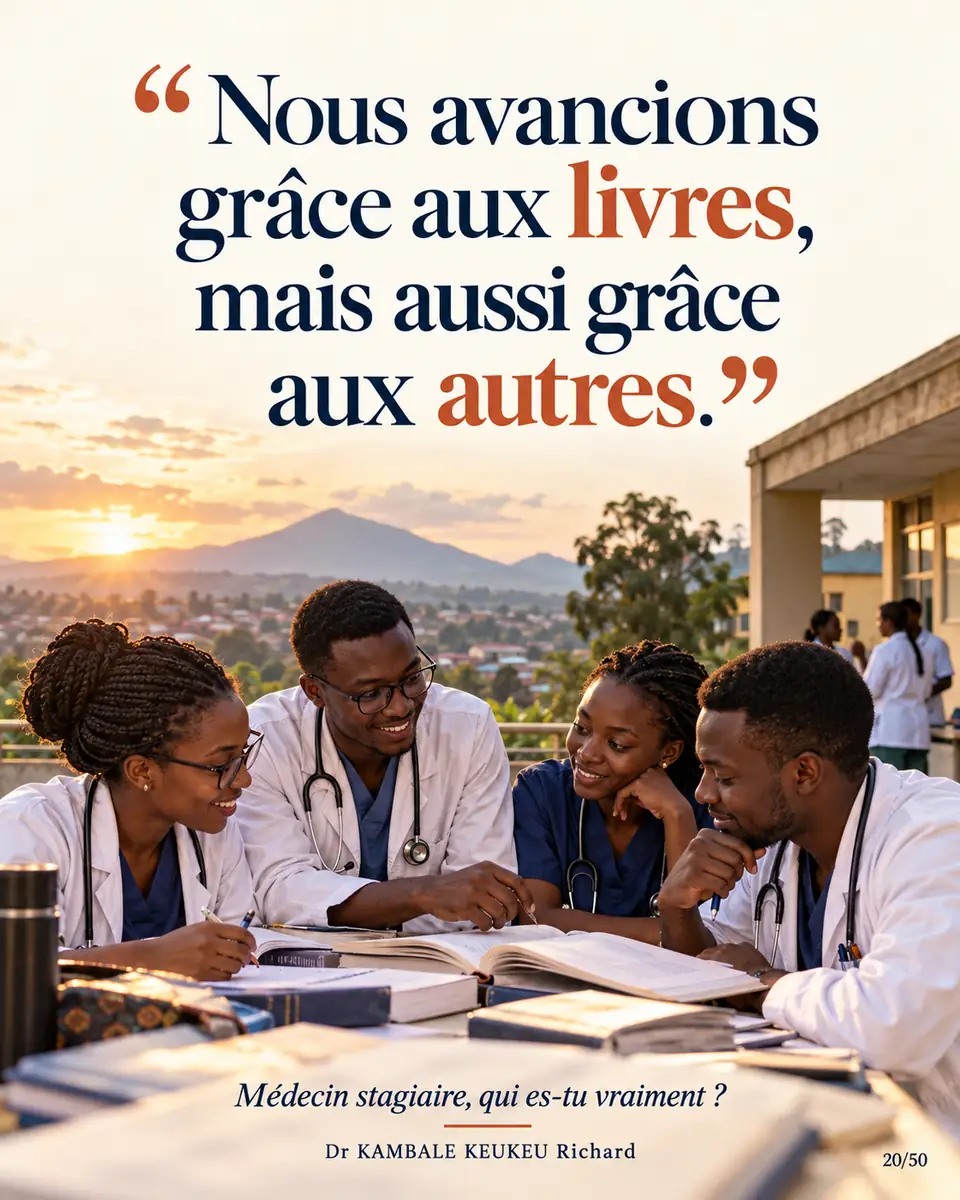 Nous avancions grâce aux livres, mais aussi grâce aux autres.