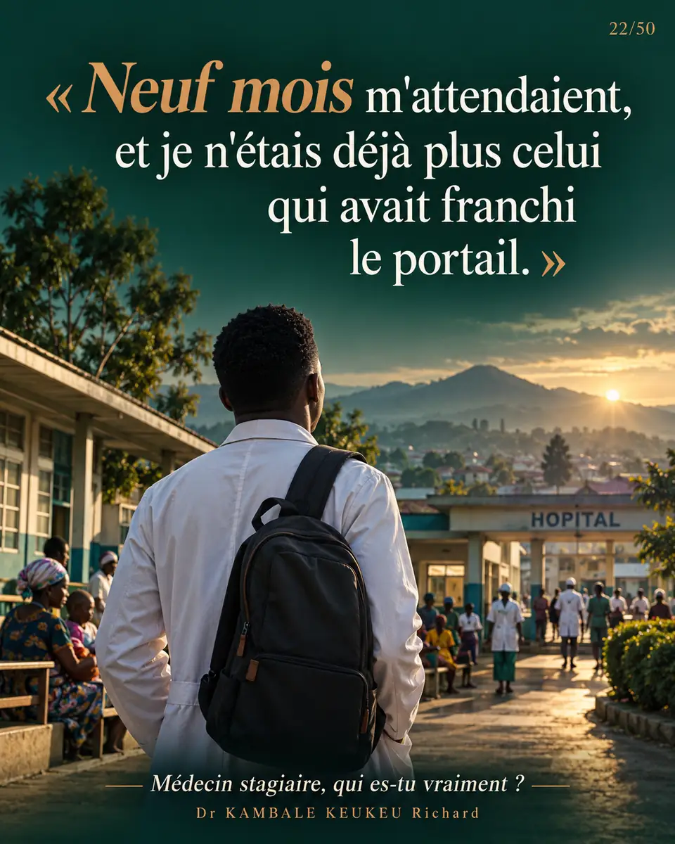 Neuf mois m'attendaient, et je n'étais déjà plus celui qui avait franchi le portail.