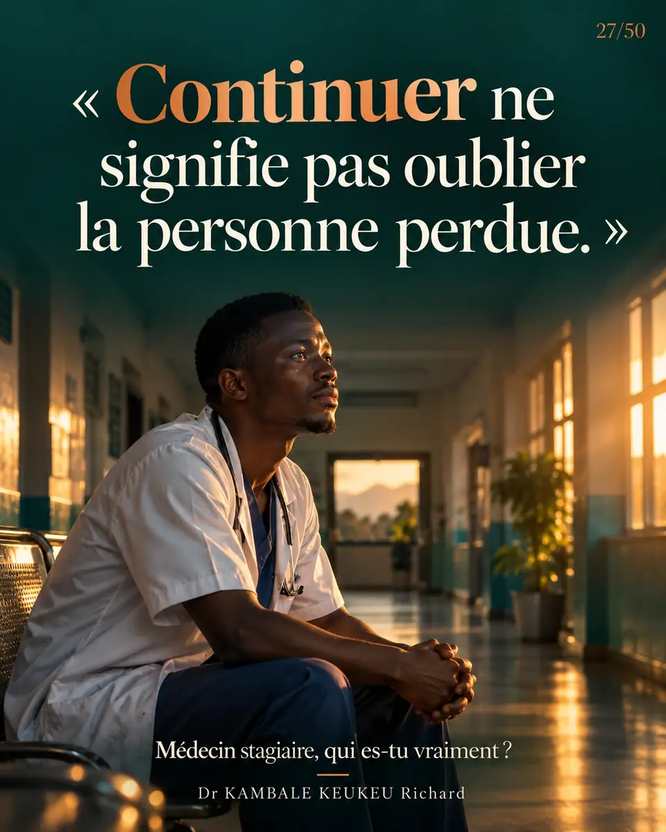 Continuer ne signifie pas oublier la personne perdue.