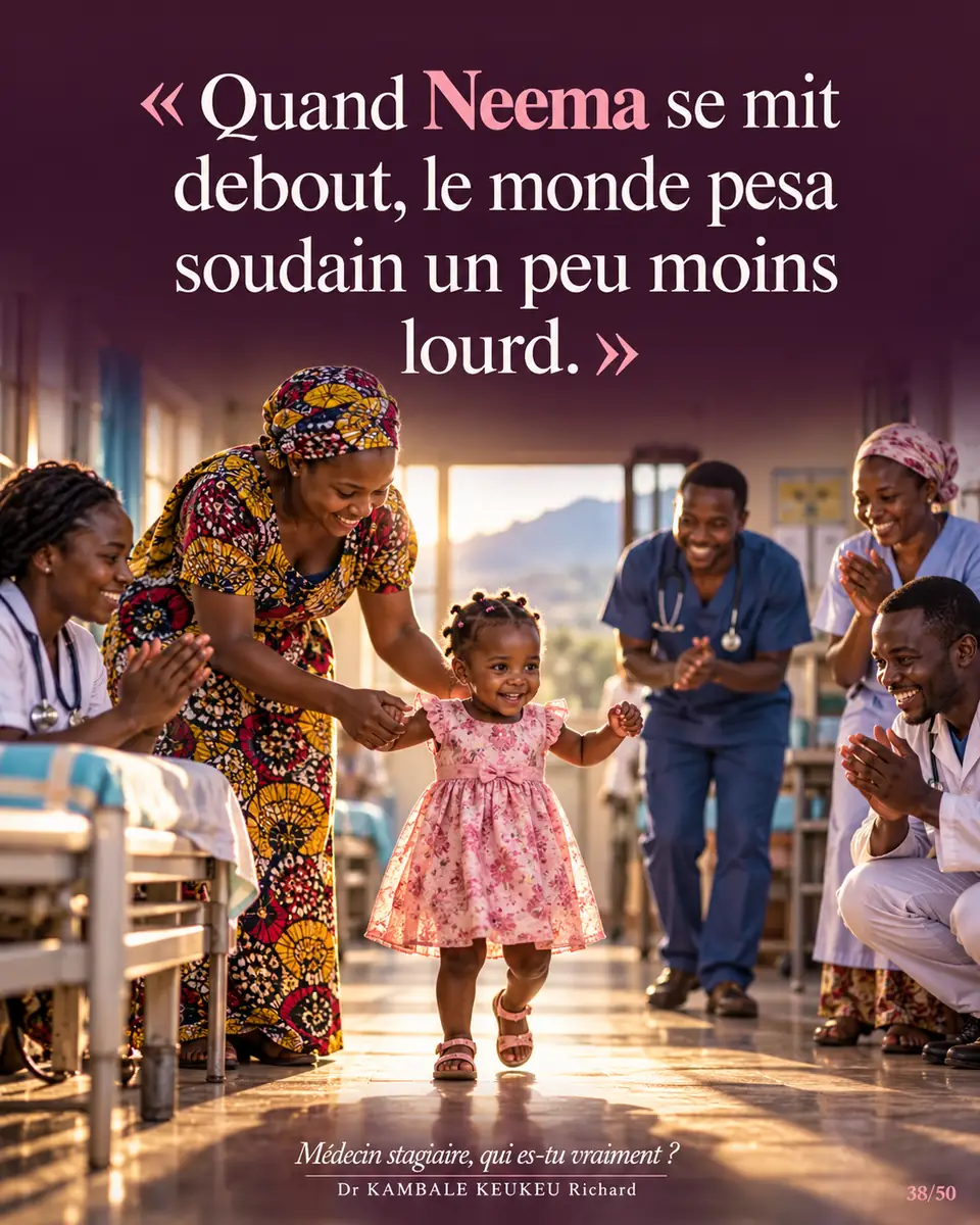 Quand Neema se mit debout, le monde pesa soudain un peu moins lourd.