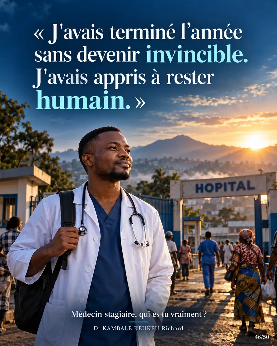 J'avais terminé l'année sans devenir invincible. J'avais appris à rester humain.