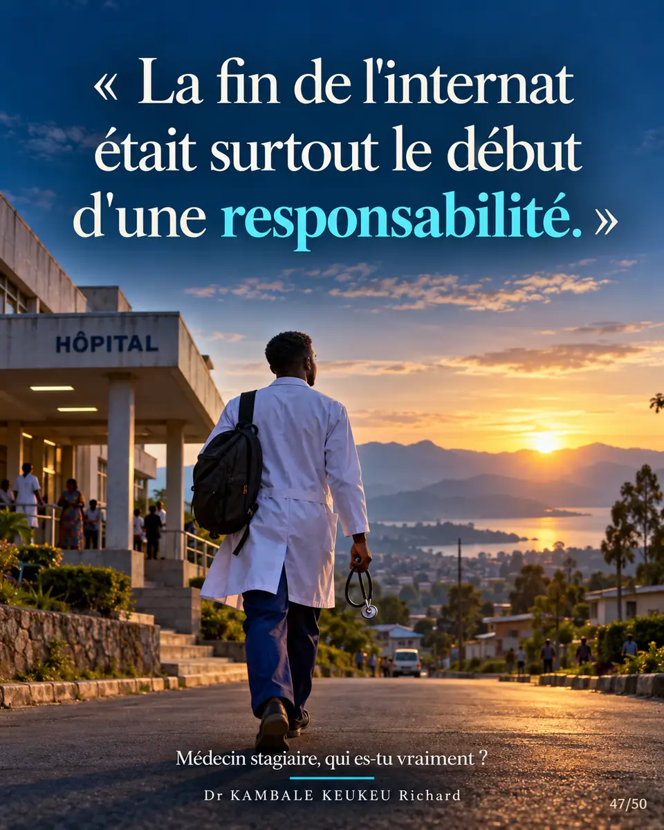 La fin de l'internat était surtout le début d'une responsabilité.