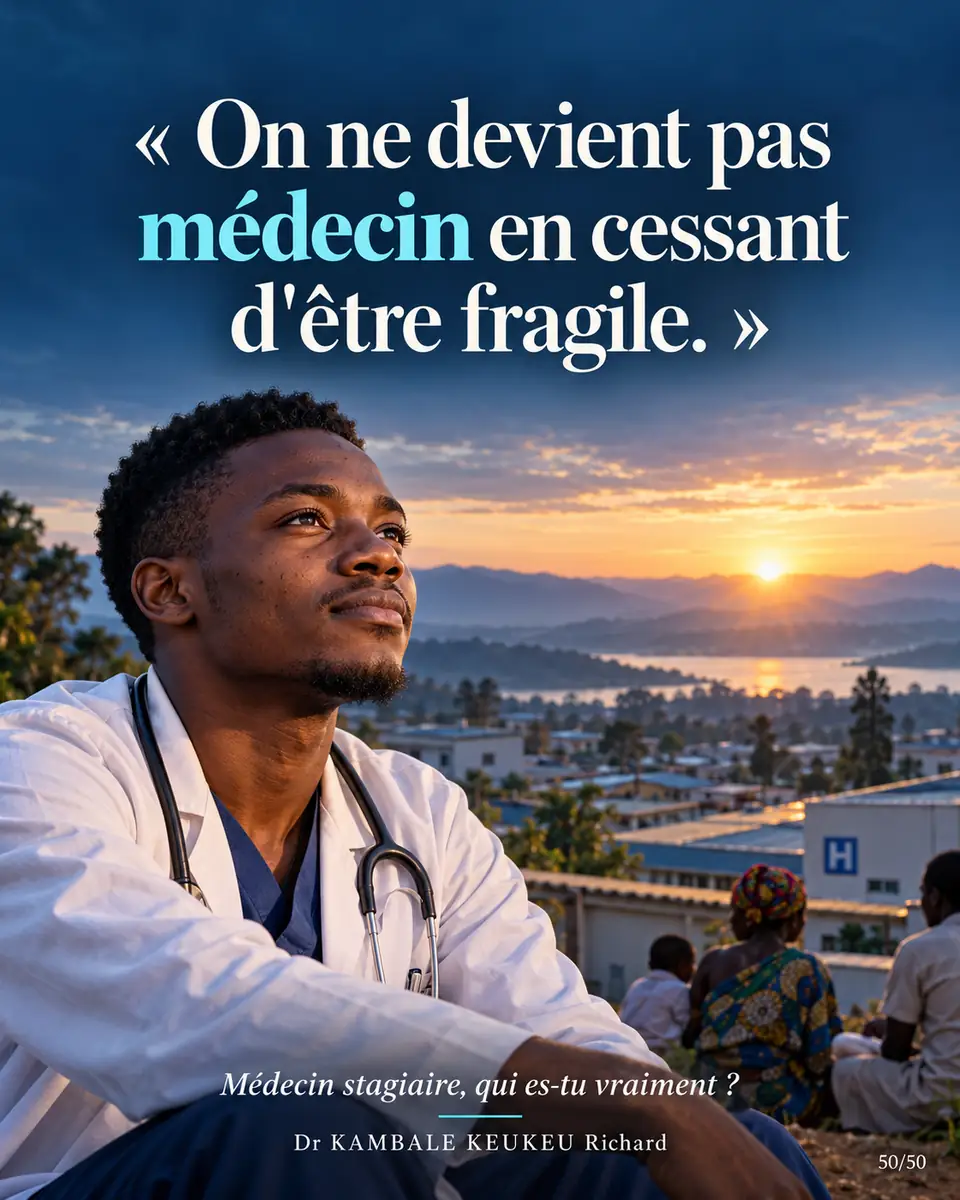 On ne devient pas médecin en cessant d'être fragile.